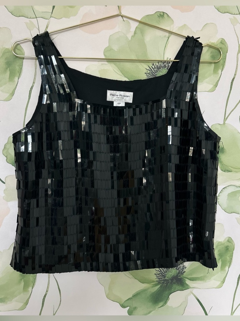 RENA ROWAN La Fete Sequin Top - Picture 3 of 13